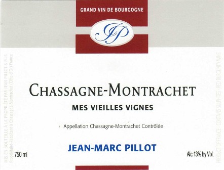 Domaine Jean Pillot Chassagne Montrachet Vieilles Vignes Rouge - Image 2