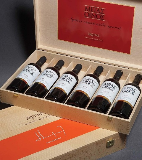 Σκούραs Οινοθήκη Μέγας Οίνος 6 φ. ( 2 φ.13 / 2 φ.14 / 2 φ.15 )