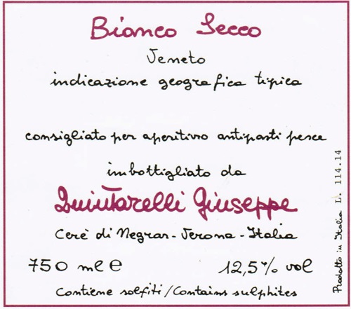 Quintarelli Giuseppe Bianco Secco - Image 2