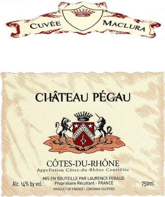 Château Pegau Côtes du Rhône Cuvée Maclura Rouge - Image 2