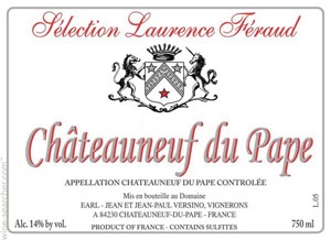 Versino Chateauneuf Du Pape Selection Laurence Feraud - Image 2