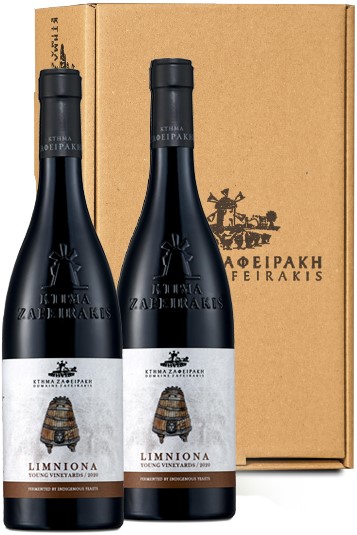 Κτήμα Ζαφειράκη Χ/Κ 2 φ. Λημνιώνα Young Vineyards Ερυθρός Bio