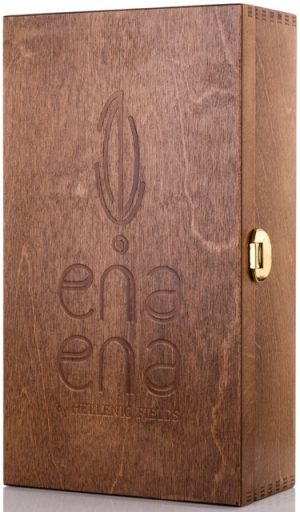 ΕΝΑ ΕΝΑ Ξύλινη Κασετινα Πολυτελείας Εξαιρ. Παρθένο Ελαιολ. 500ml /1 τεμ. Ανθός Ρίγ. 13g /1 τεμ. Ανθός Θυμ. 20g /1 τεμ. Μέλι Κρήτης 500g