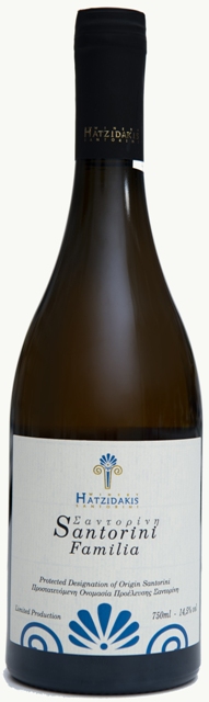 Χατζηδάκηs Σαντορίνη Familia Λευκός