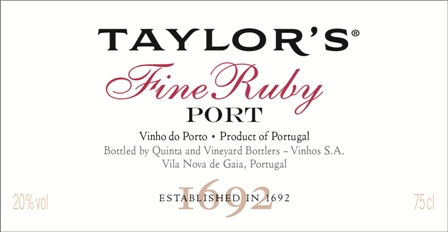 Taylor's Fine Ruby Port - Image 2