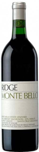 Ridge Monte Bello Cabernet Sauvignon