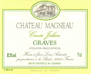 Château Magneau Cuvée Julien Blanc - Image 2