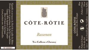 Cave Yves Cuilleron Cote Rotie Bassenon - Image 2