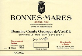 Comte Georges de Vogüé Bonnes Mares Grand Cru - Image 2