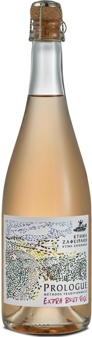 Κτήμα Ζαφειράκη Πρόλογος Αφρώδης Ροζέ