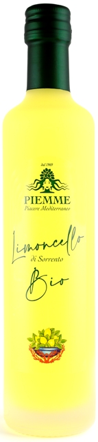 Limoncello di Sorrento da agricultura Biologica