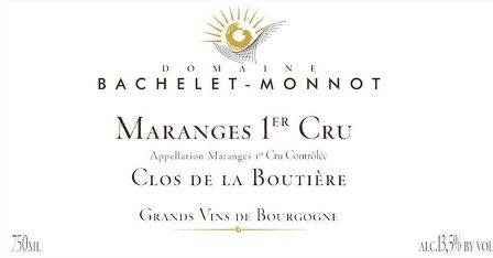 Domaine Bachelet Monnot Maranges 1er Cru Clos De La Boutiere Rouge - Image 2