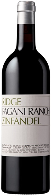 Ridge Pagani Ranch Zinfandel