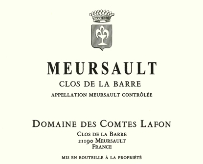 Domaine des Comtes Lafon Meursault Clos de La Barre - Image 2