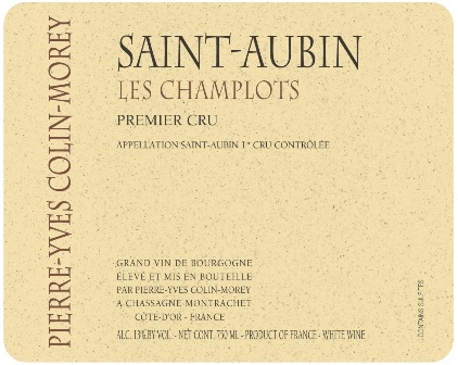 PY Colin Morey Saint Aubin 1er Cru Les Champlots - Image 2