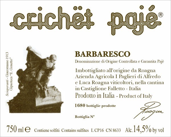 Roagna Barbaresco Crichet Paje - Image 2