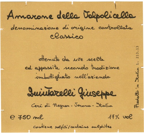Quintarelli Giuseppe Amarone della Valpolicella Classico - Image 2