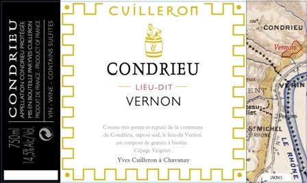 Cave Yves Cuilleron Condrieu Lieu-dit Vernon - Image 2