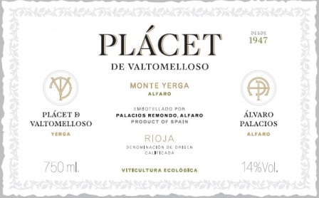Palacios | Remondo Rioja Blanco Placet Valtomelloso - Image 2