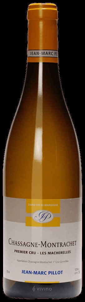 Domaine Jean Pillot Chassagne Montrachet 1er Cru Les Macherelles Blanc