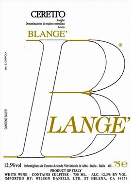 Ceretto Blange Arneis Langhe Bio - Image 2