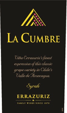 Errázuriz Shiraz La Cumbre - Image 2