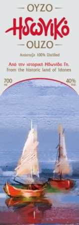 Costa Lazaridi Estates Ηδωνικό Ούζο 700ml - Image 2