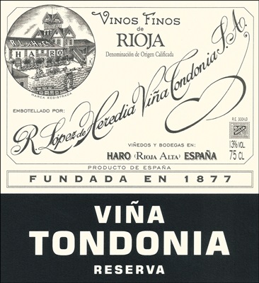 Viña Tondonia Rioja Red Reserva - Image 2