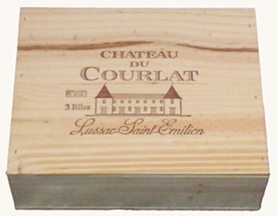 Château du Courlat Ξυλοκιβώτιο 3 φιαλών