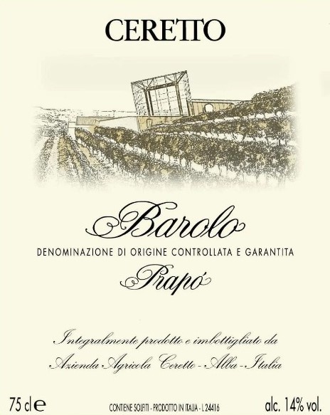 Ceretto Barolo Prapo Bio - Image 2