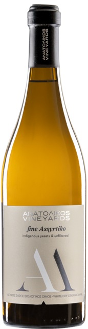 Anatolikos Vineyards Fine Assyrtiko ΒΙΟ
