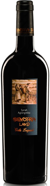 Costa Lazaridi Oenotria Land Syrah-Αγιωργίτικο Ερυθρός Bio