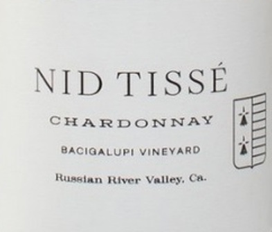 Nid Tisse Bacigalupi Vineyard Chardonnay - Image 2